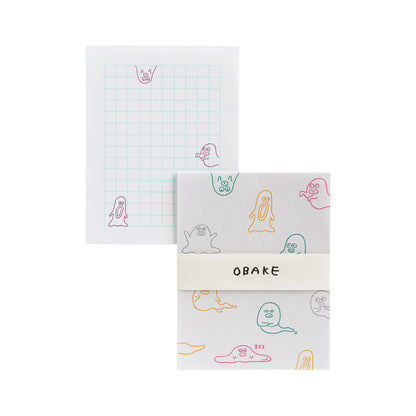 Mizushima × Keiko Shibata Mini Letter Set - Ghost