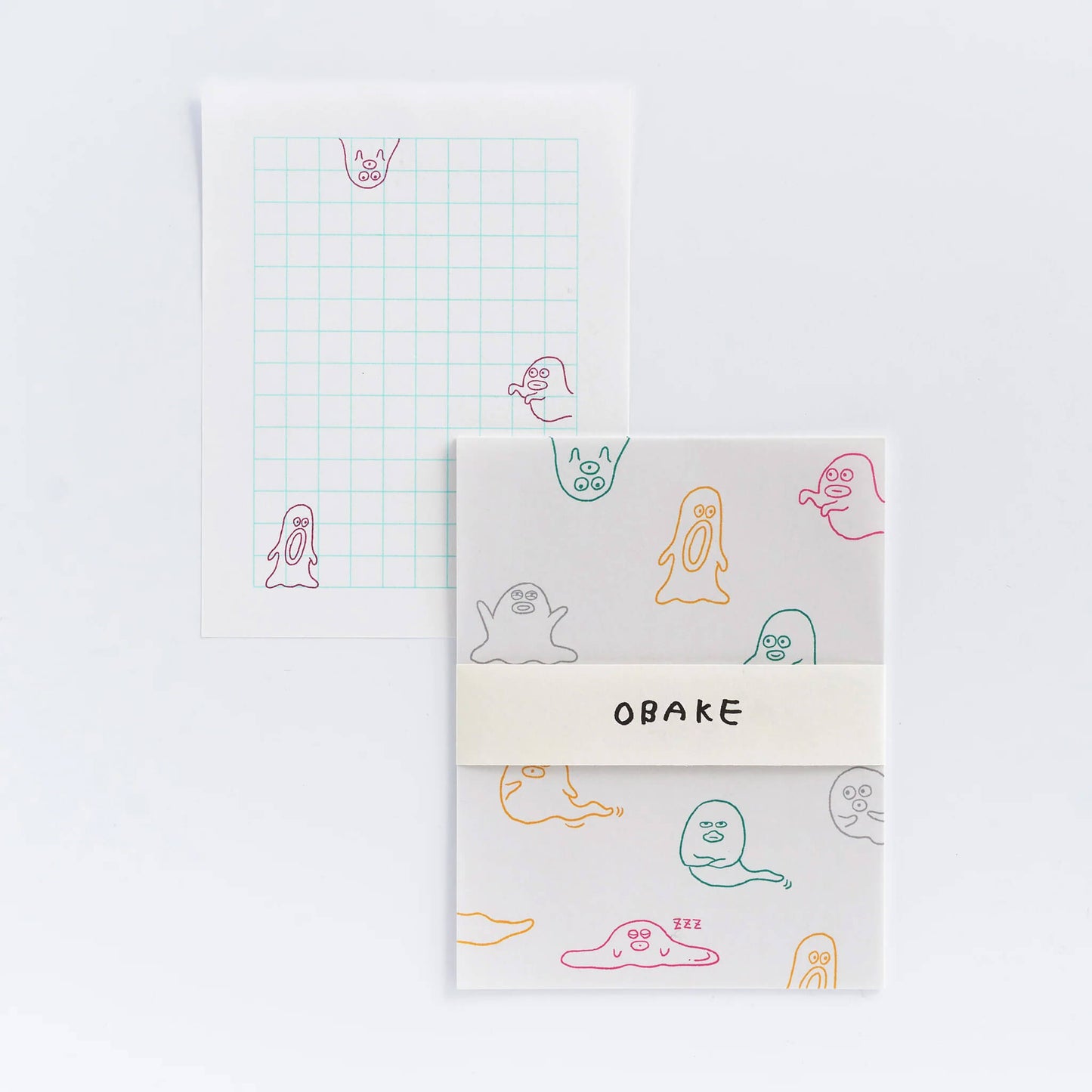 Mizushima × Keiko Shibata Mini Letter Set - Ghost
