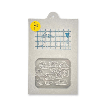 Mizushima × Keiko Shibata JIZAI Clear Stamp Log - Techo Moriage-tai Ghost
