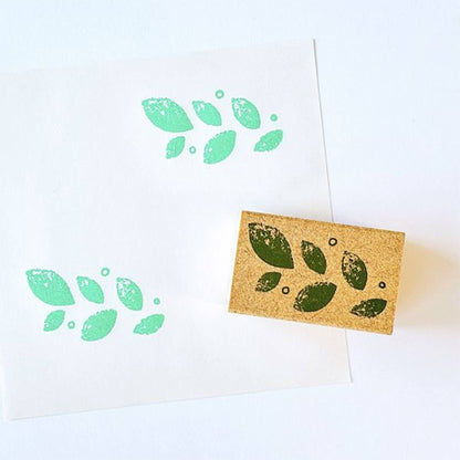 Kodomo no Kao Omekashi Stamp Series - Leaves