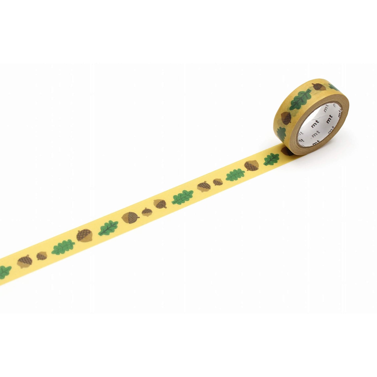 mt × Donna Wilson Washi Tape - Leaves & Acorns [15mm] [Washi Tejp]