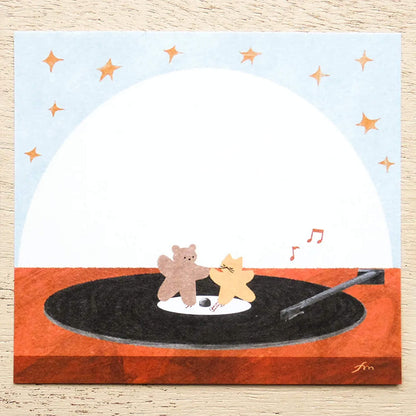 Cozyca Block Memo Pad - Let It Flow [Notisblock]