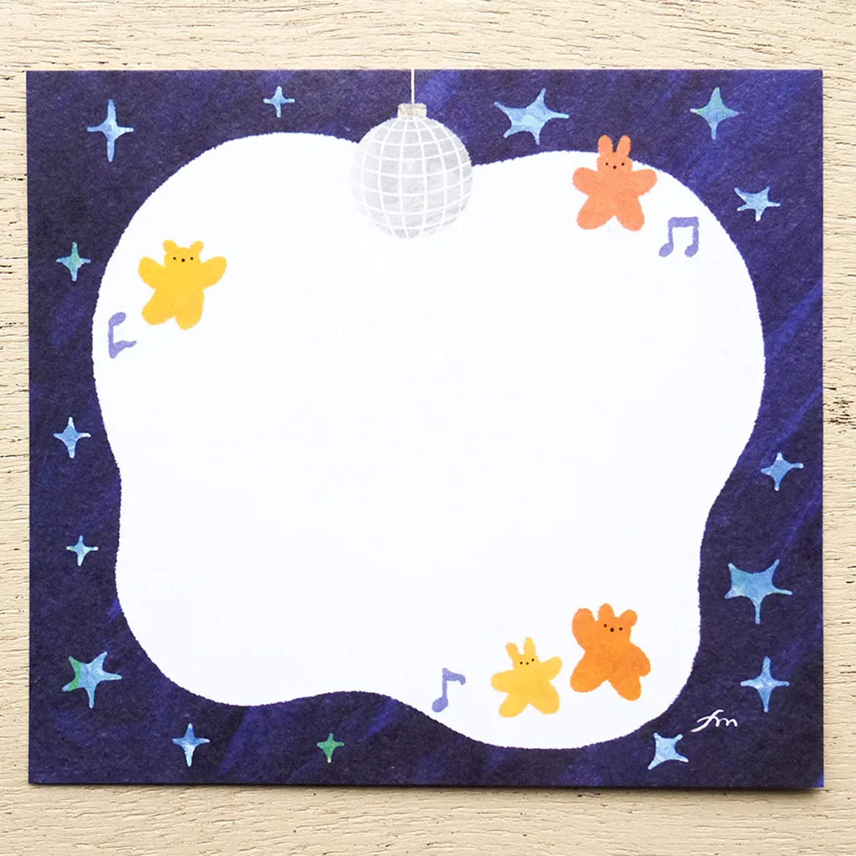Cozyca Block Memo Pad - Let It Flow [Notisblock]