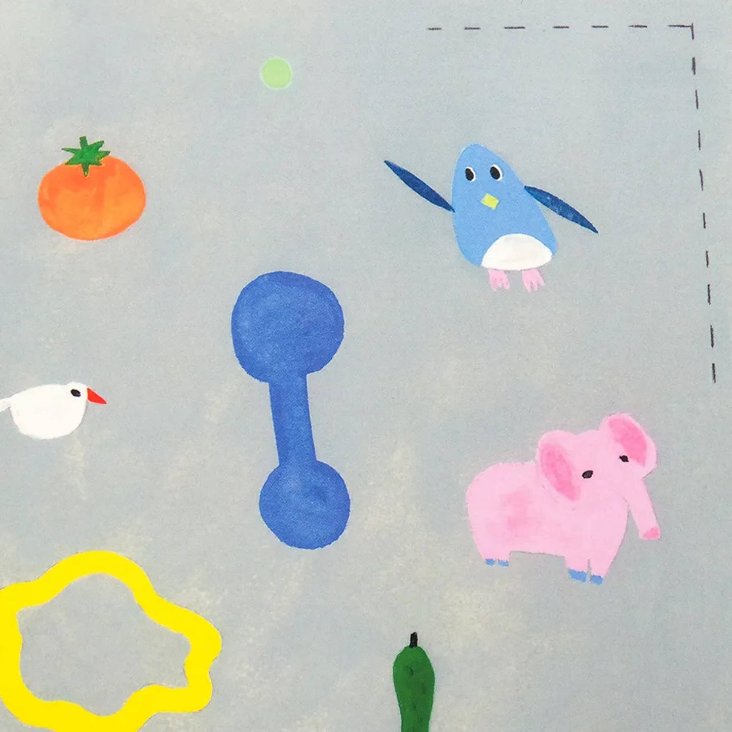 Cozyca Stamp Notebook A6 - Life Objects [Stämplingsvänlig anteckningsbok]