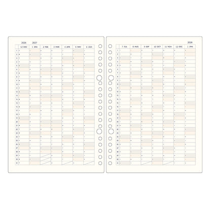 Kleid × Eric Small Things Loose Leaf Diary Refill 2027 [A5] [Lösblad / Pärm Refill]