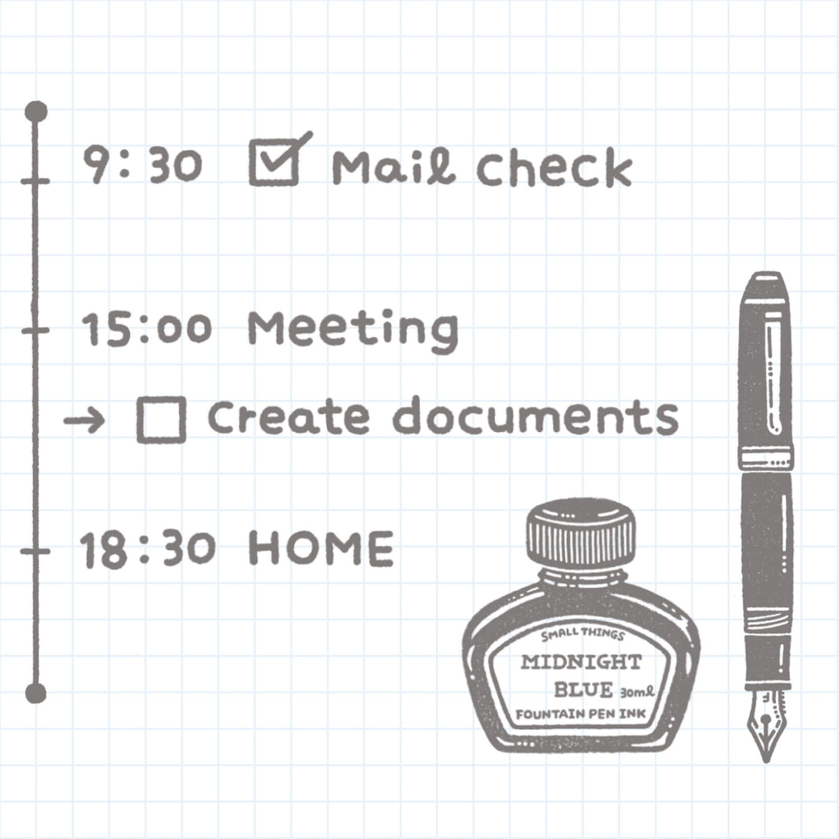 Kleid × Eric Small Things Loose Leaf Diary Refill 2027 [A5] [Lösblad / Pärm Refill]