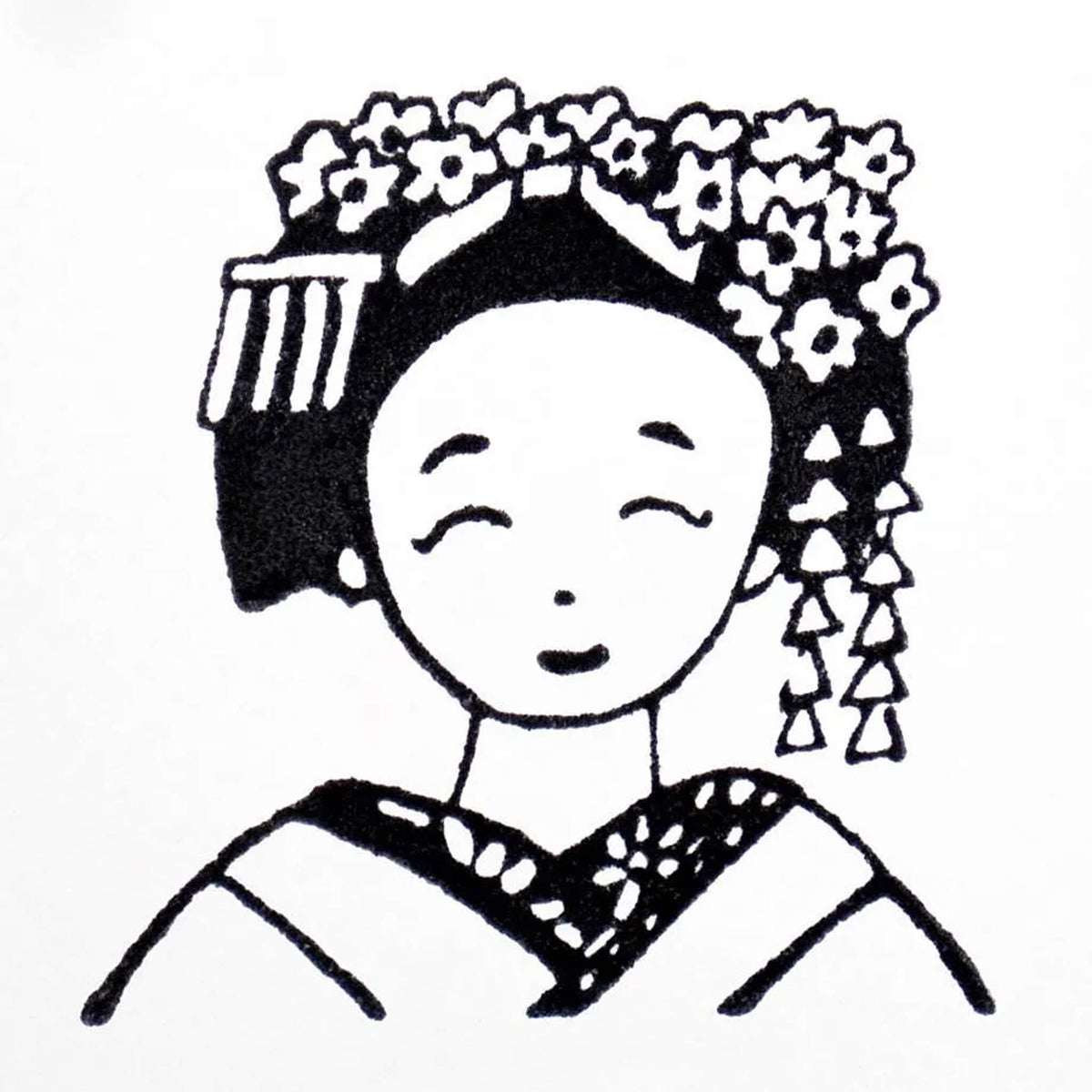 Cozyca Rubber Stamp - Maiko [Gummistämpel]