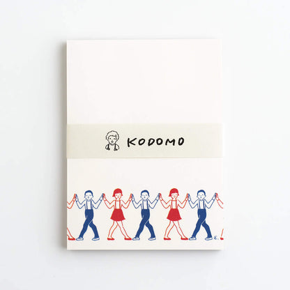Mizushima × Masco Eri Memo Pad - Kodomo Line Dancing