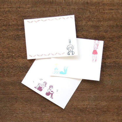 Mizushima × Masco Eri JIZAI Clear Stamp Box - Motif Set Children