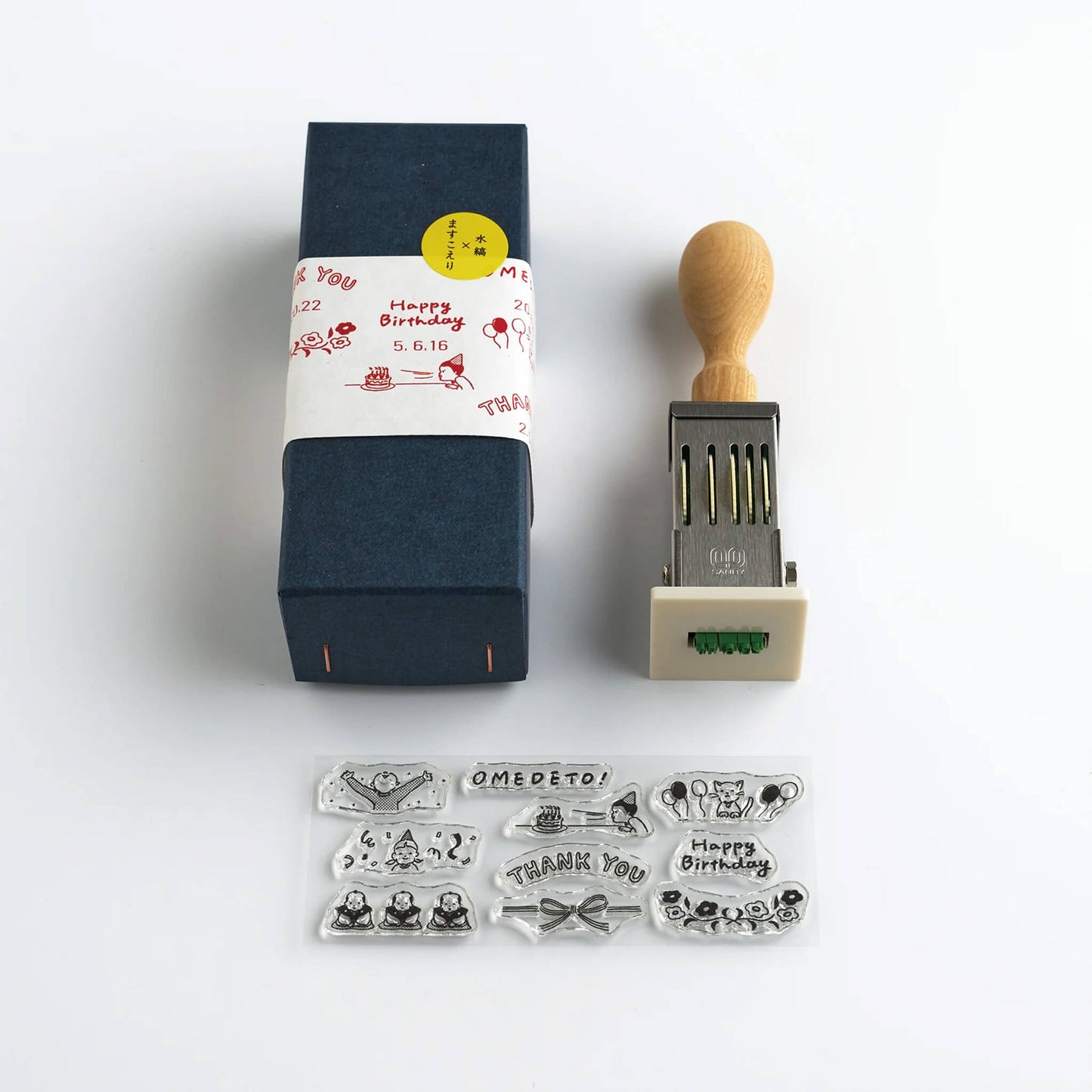 Mizushima × Masco Eri JIZAI Date Stamp - Oiwai Children