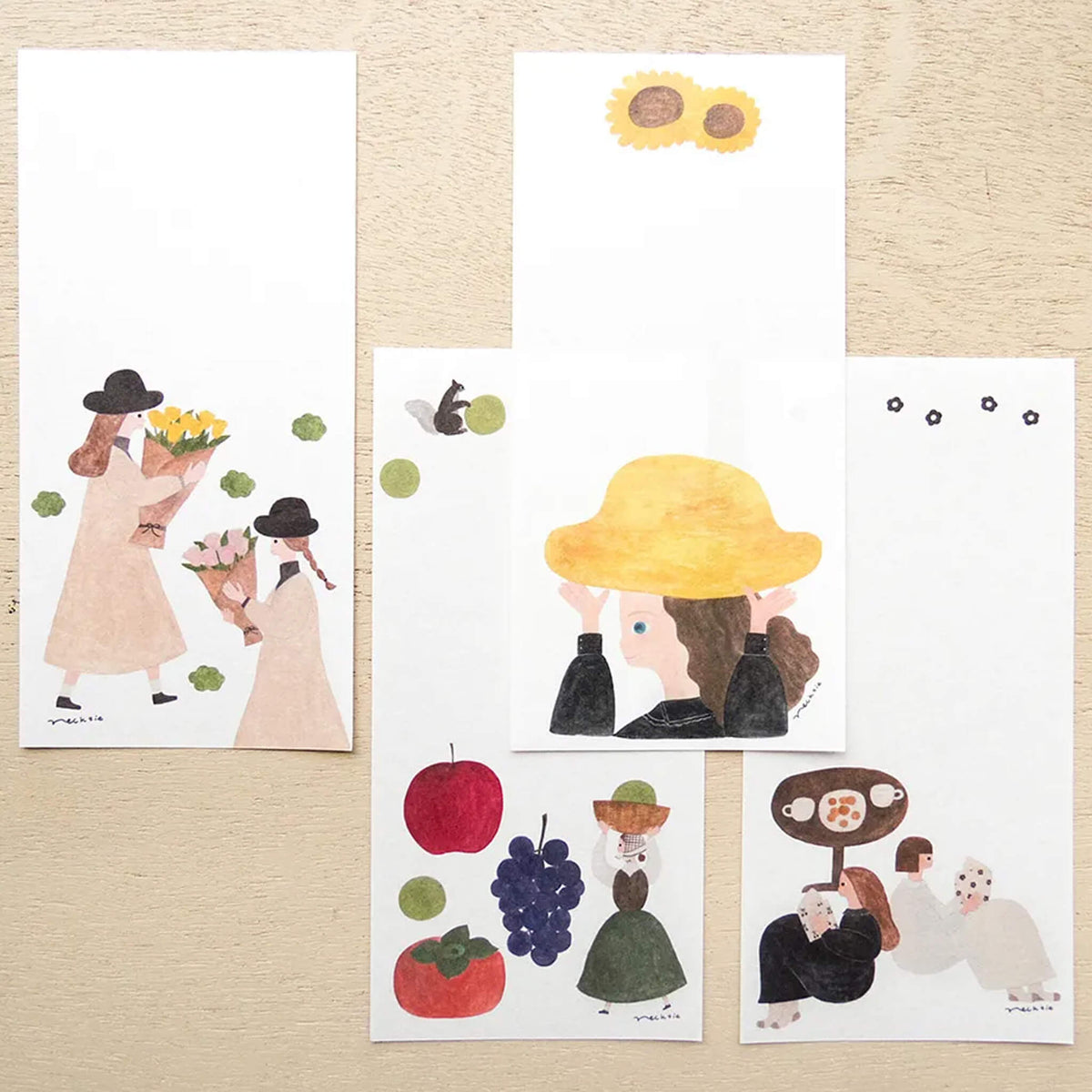 Cozyca Ippitsusen Letter Pad - Meguru [Brevblock]