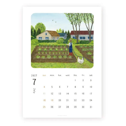 Cozyca 2027 Calendar - Midori Asano