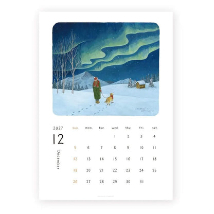 Cozyca 2027 Calendar - Midori Asano