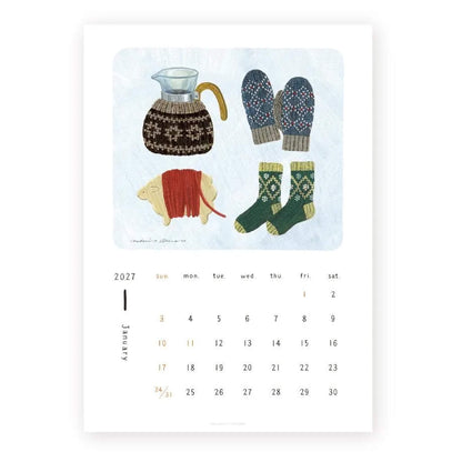 Cozyca 2027 Calendar - Midori Asano