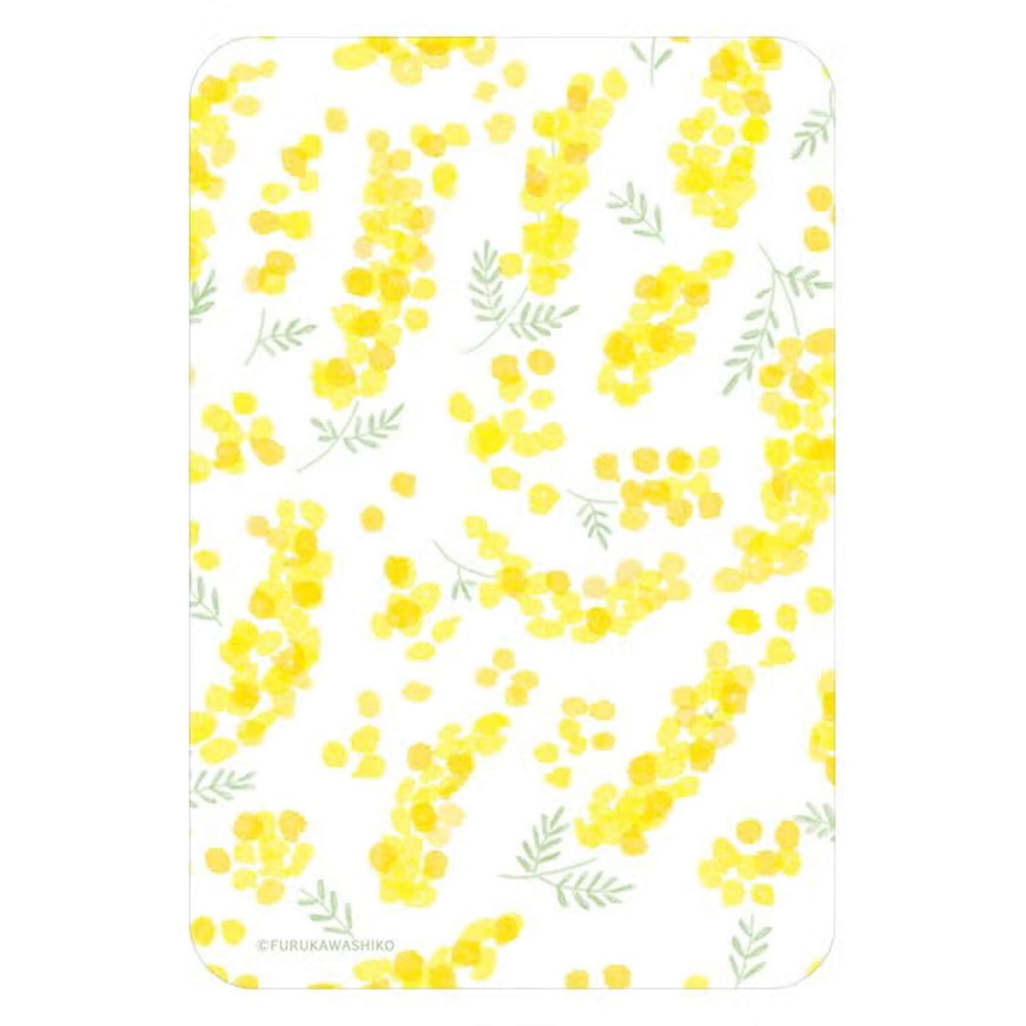Furukawa Shiko Clear Bookmark [A6] - Mimosa - Hontowatashi