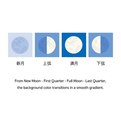 Shinnippon Calendar Mini Mini Daily Calendar 2027 - Moon
