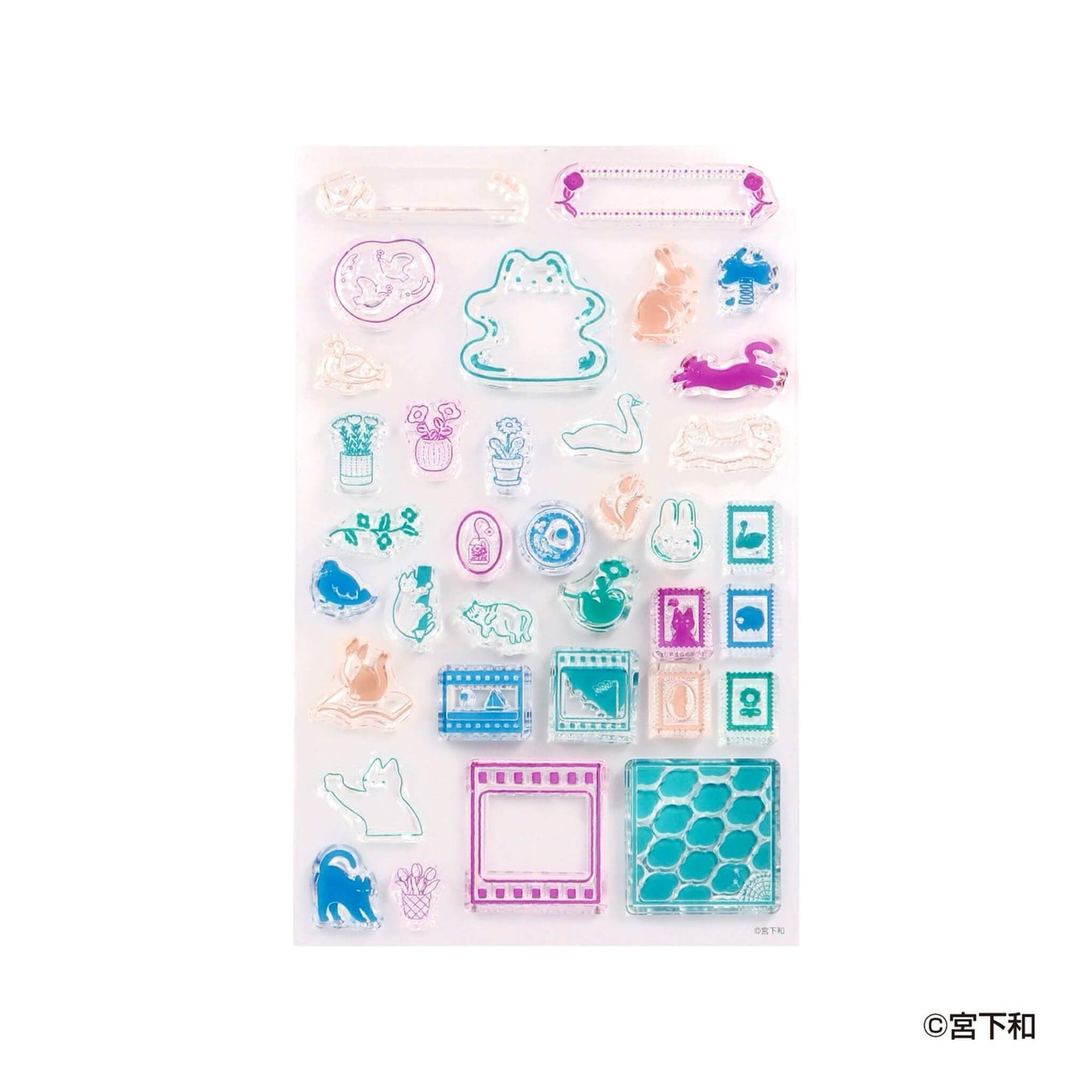 Komamono Lab Clear Stamp - Miyashita Nodoka [Klara stämpel]