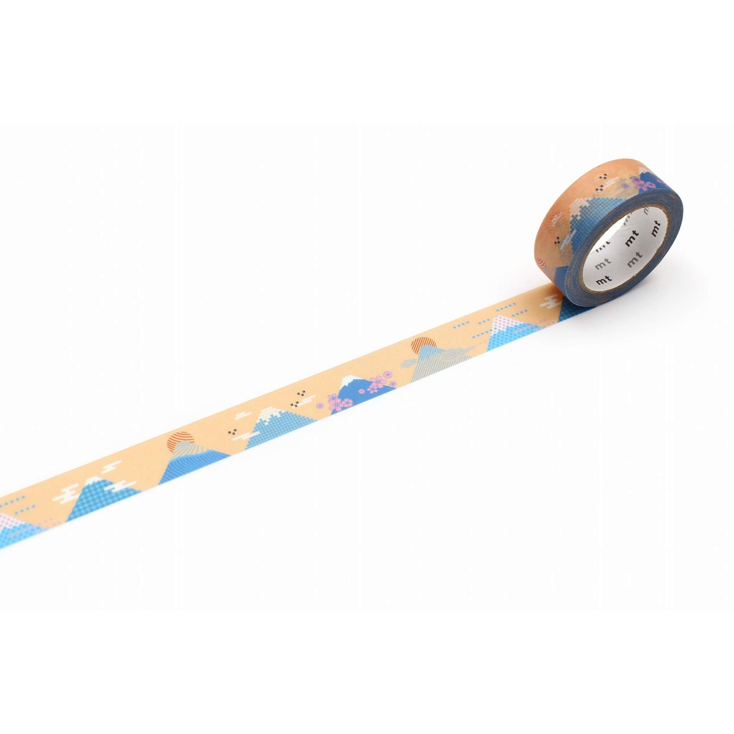 mt ex Washi Tape - Mount Fuji Graphic [15mm] [Washi Tejp]