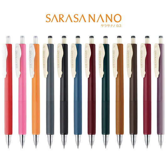 Zebra Sarasa Nano Gel Pen 0.3mm