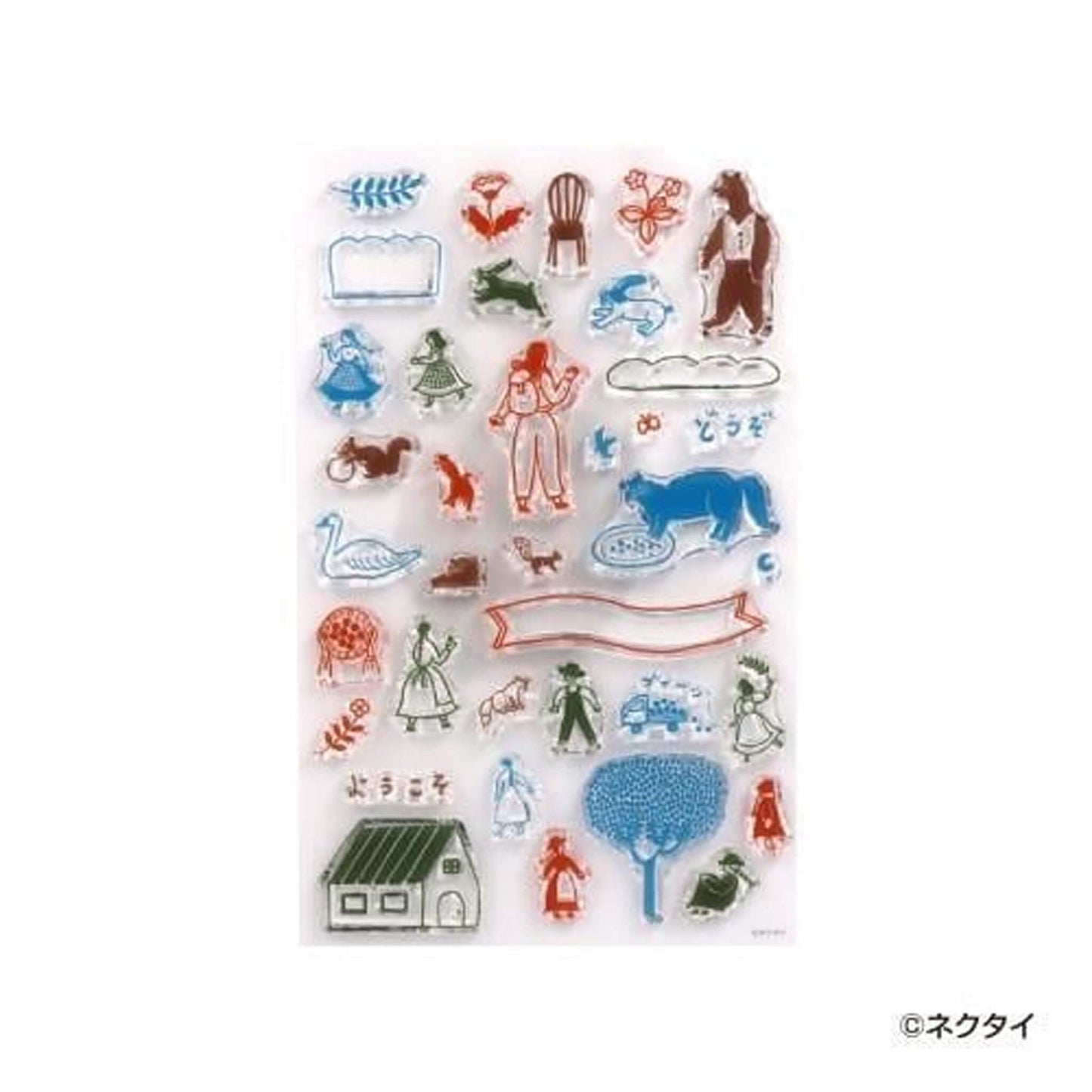 Komamono Lab Clear Stamp - Necktie [Klara stämpel]