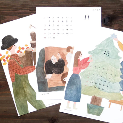 Cozyca 2027 Calendar - Necktie