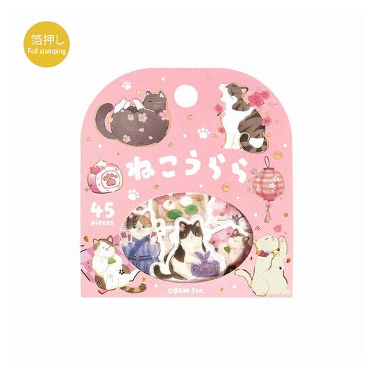 BGM Foil Flake Sticker 2026 Sakura Limited - Neko Urara [Flak-klistermärke]