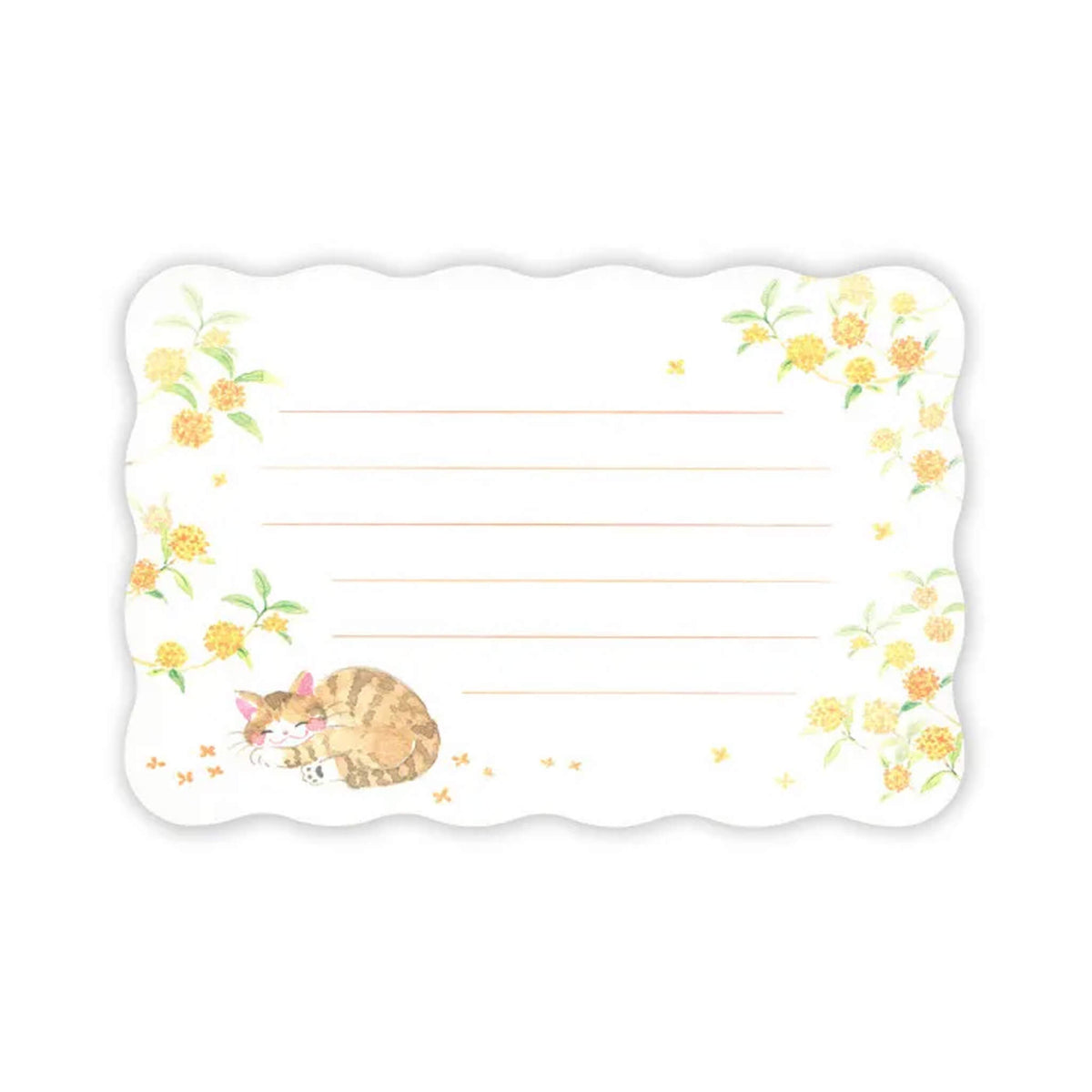 NB Mini Letter Set - Nekorobi - Cat and Osmanthus