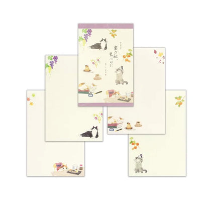 NB Letter Pad - Nekorobi - Joyful Autumn