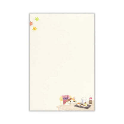 NB Letter Pad - Nekorobi - Joyful Autumn