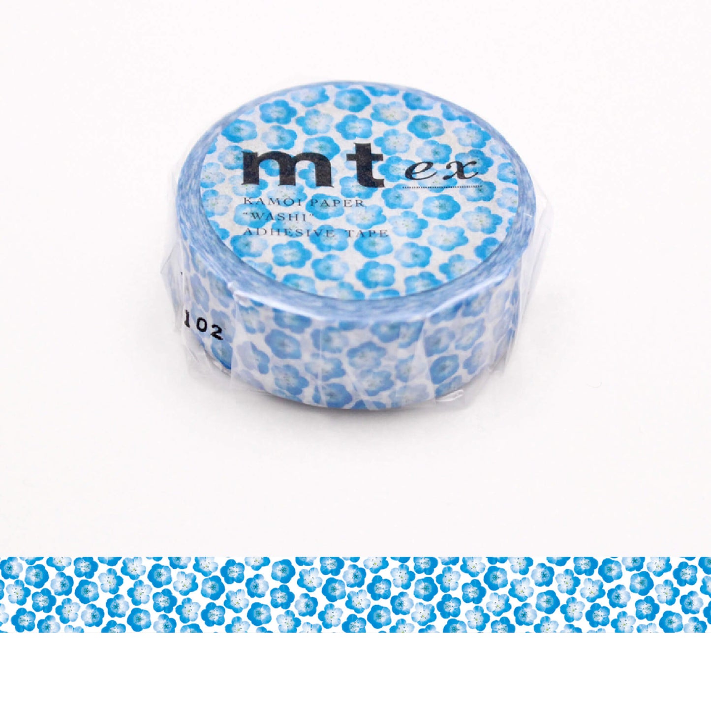 mt ex Washi Tape - Nemophila [15mm] [Washi Tejp]