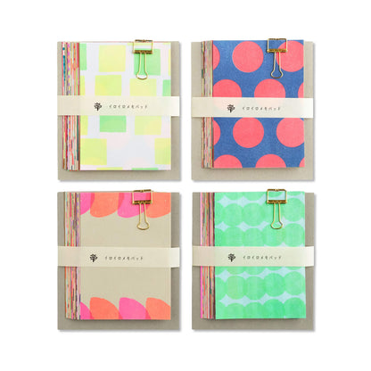 Mizushima IROIRO Memo Pad - Neon