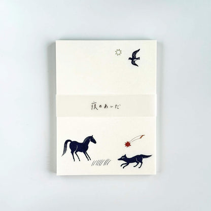 Mizushima × Nishi Shuku Memo Pad - In the Night Gathering