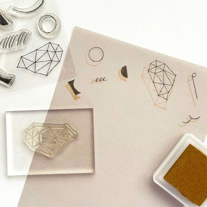 Mizushima × Nishi Shuku Memo Pad - In the Night Shapes