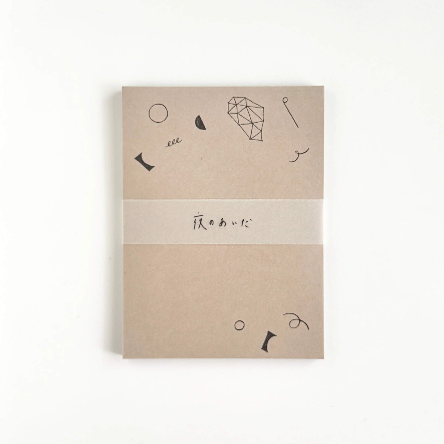 Mizushima × Nishi Shuku Memo Pad - In the Night Shapes