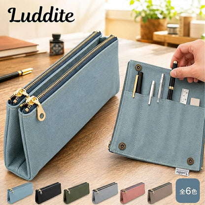 Luddite Bendy Pen Case - No. 8 Canvas [Pennfodral]
