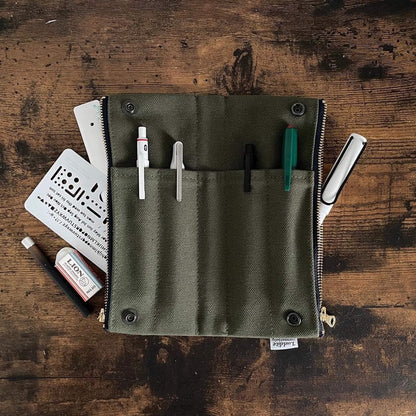Luddite Bendy Pen Case - No. 8 Canvas [Pennfodral]
