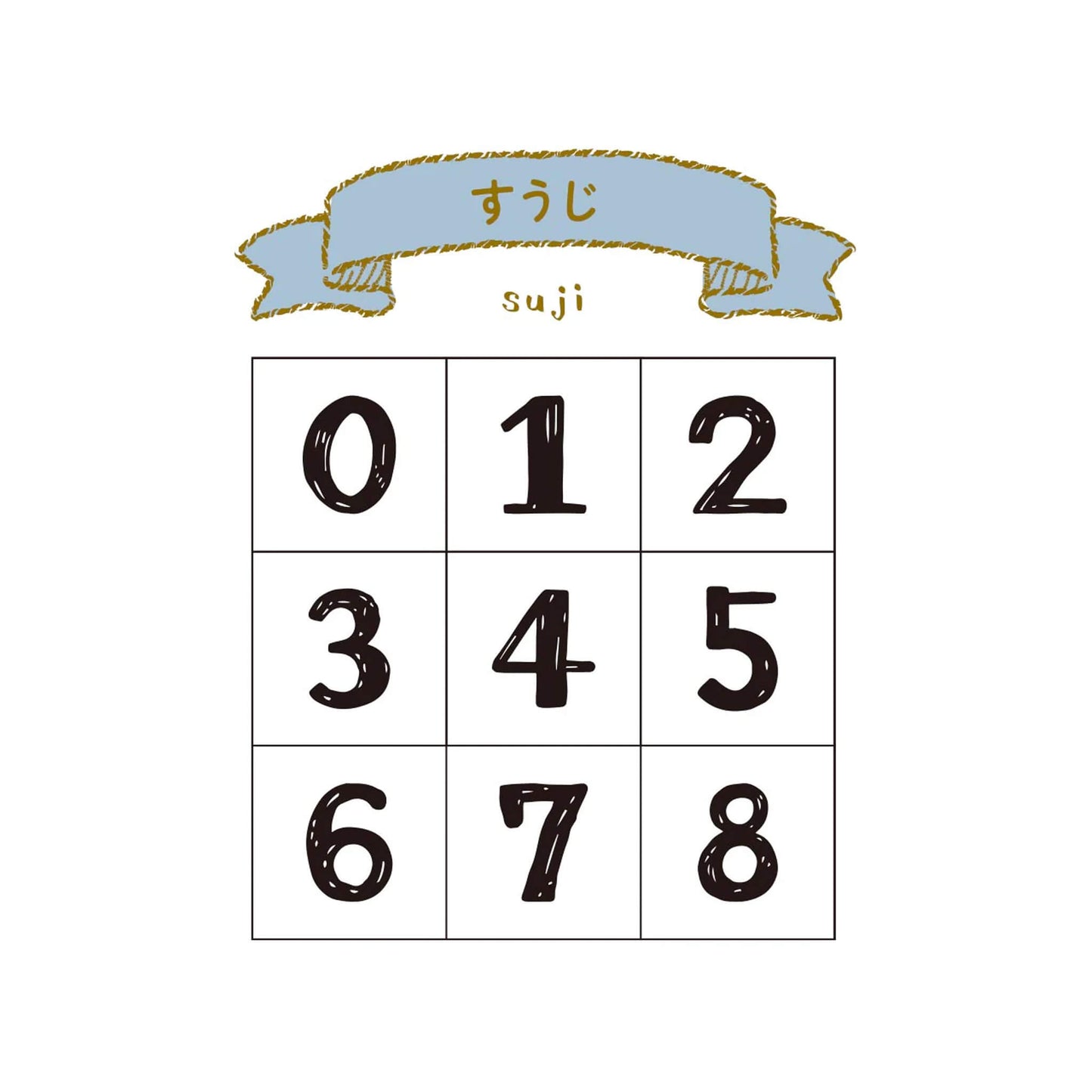 Beverly Mini Stamp Set - Number