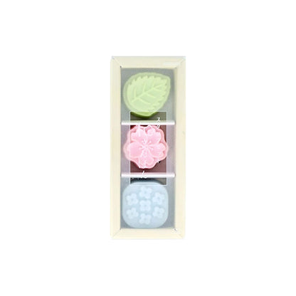 Sun-Star Wasanpon 3-Piece Stamp Set - Ohanami