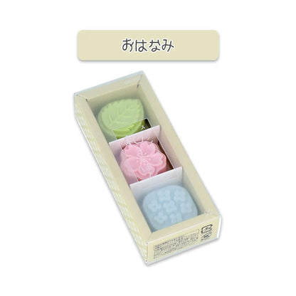 Sun-Star Wasanpon 3-Piece Stamp Set - Ohanami