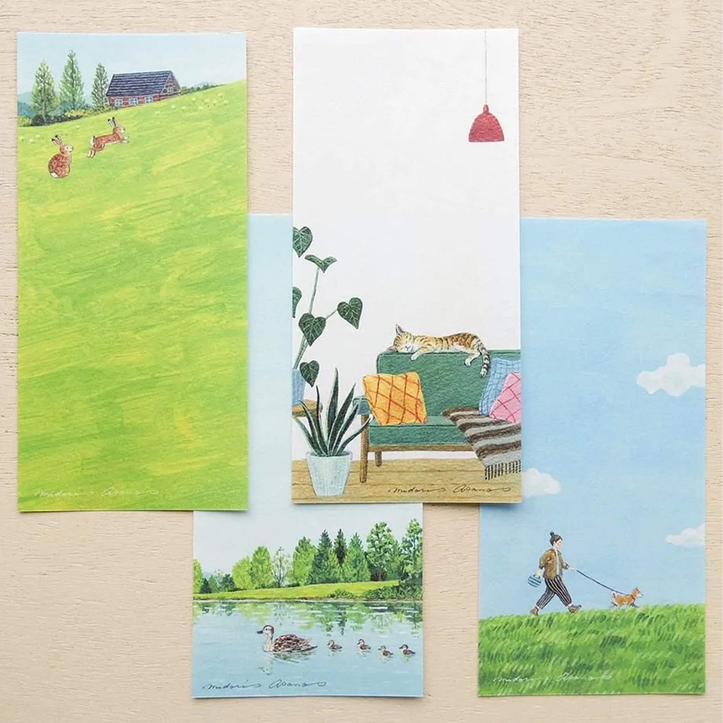 Cozyca Ippitsusen Letter Pad - One Day [Brevblock]