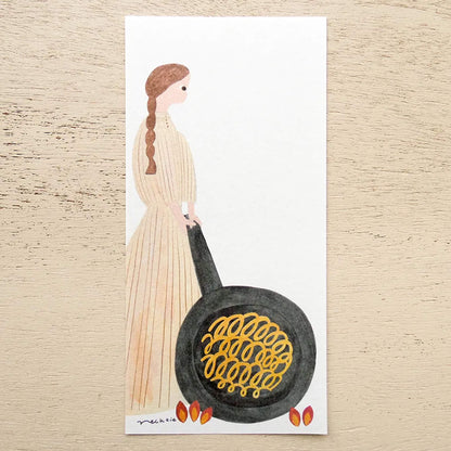 Cozyca Ippitsusen Letter Pad - PASTA [Brevblock]