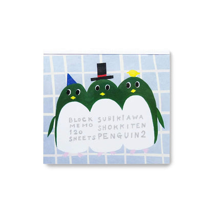 Cozyca Block Memo Pad - PENGUIN2 [Notisblock]