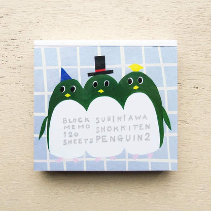 Cozyca Block Memo Pad - PENGUIN2 [Notisblock]