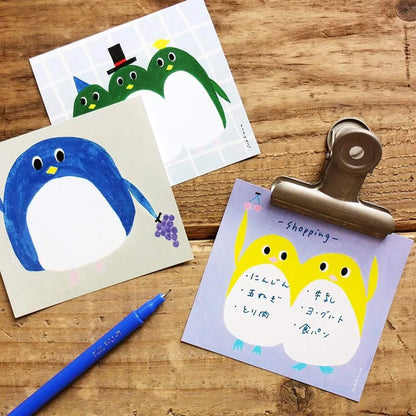 Cozyca Block Memo Pad - PENGUIN2 [Notisblock]