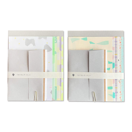 Mizushima IROIRO Letter Set - Pastel