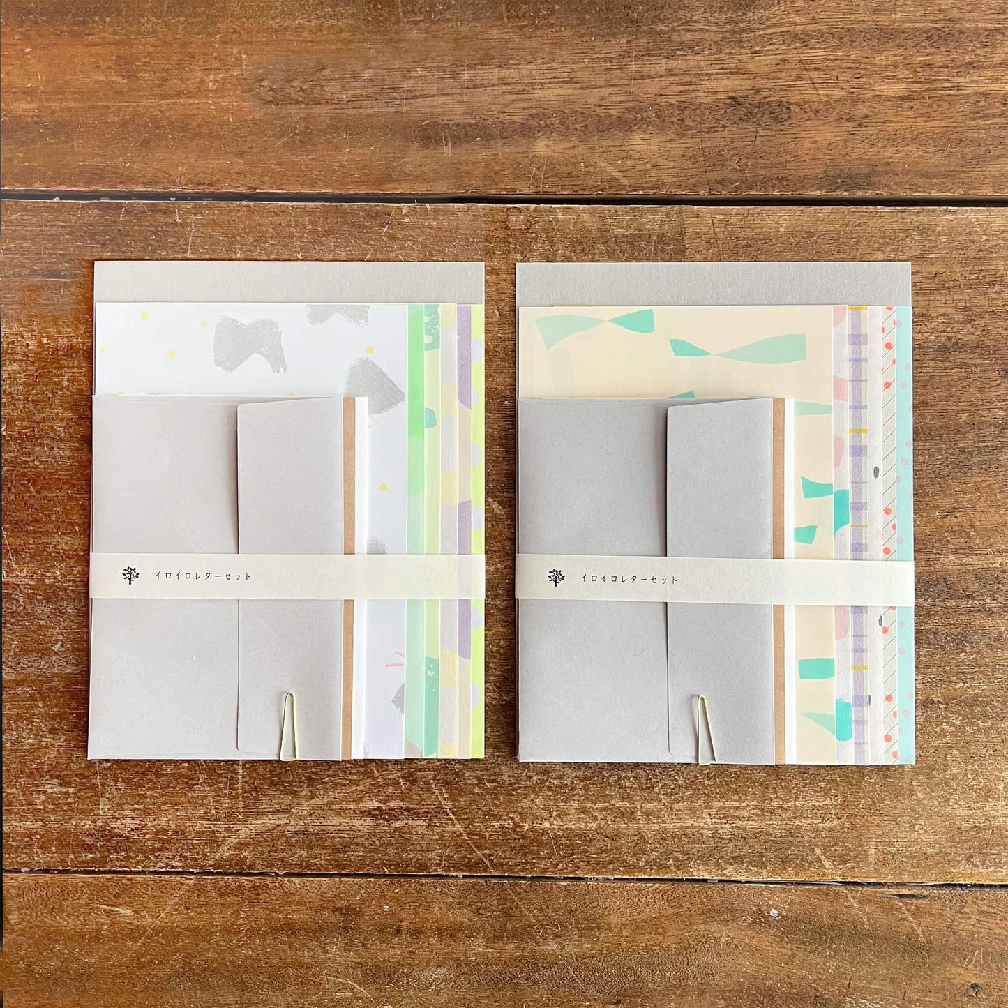 Mizushima IROIRO Letter Set - Pastel