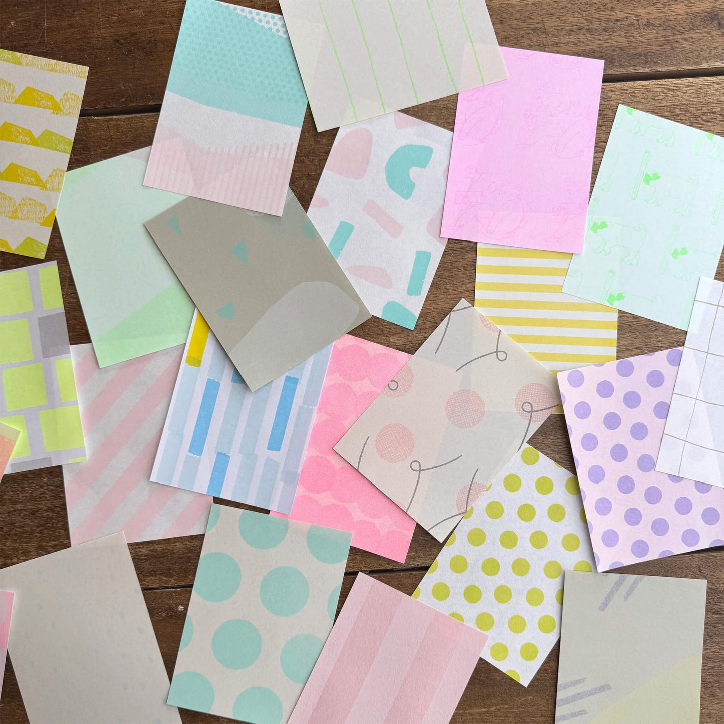 Mizushima IROIRO Memo Pad - Pastel M