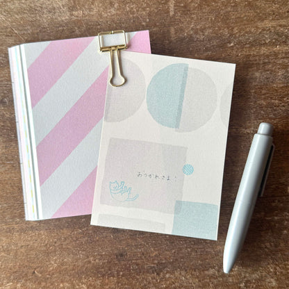 Mizushima IROIRO Memo Pad - Pastel M