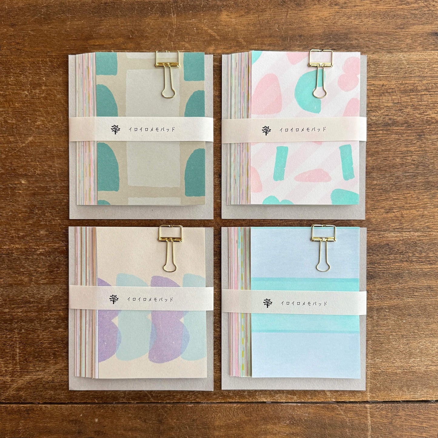 Mizushima IROIRO Memo Pad - Pastel M