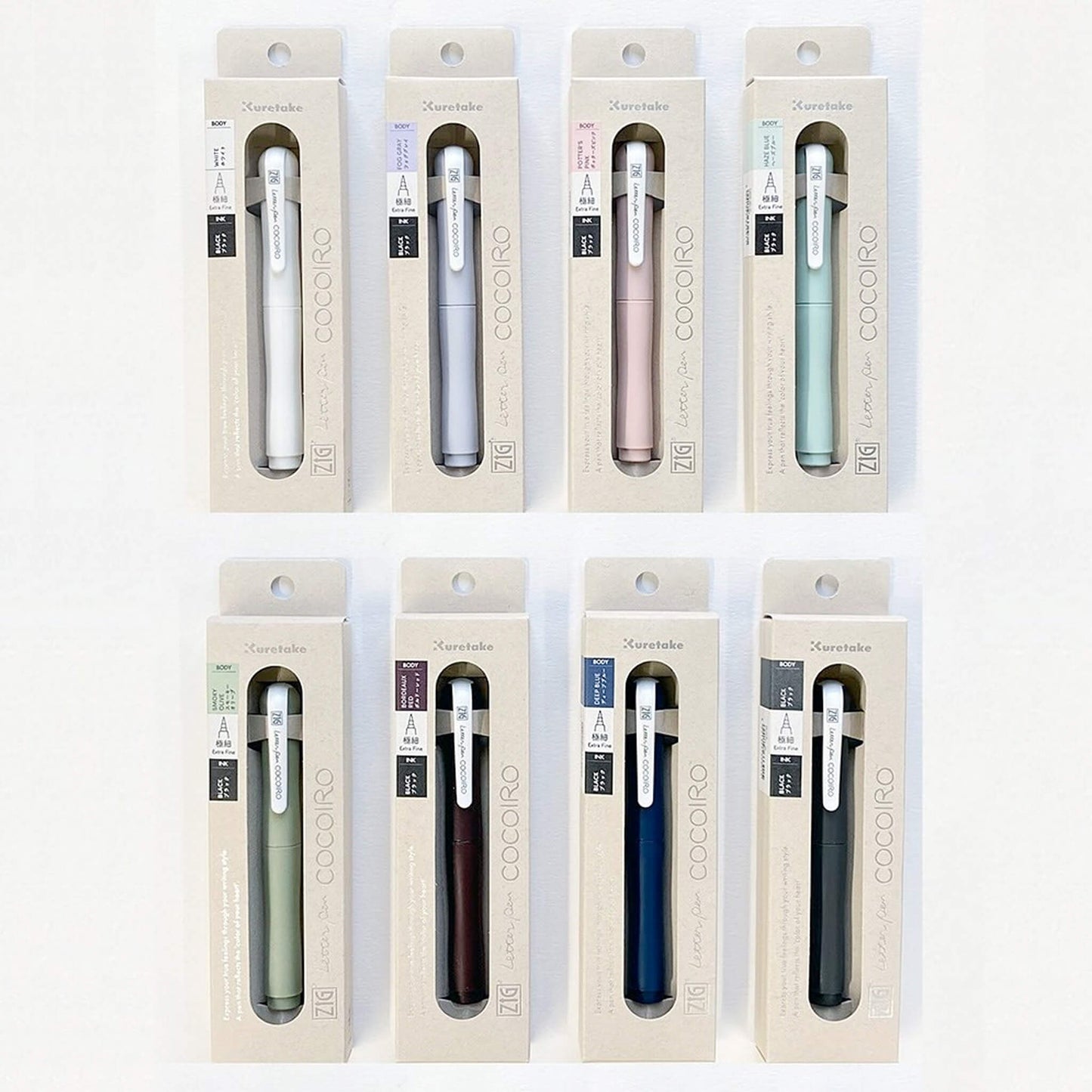 Kuretake ZIG COCOIRO Letter Pen [Penselpenna]